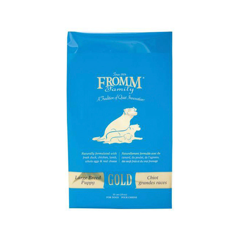 Fromm gold large breed 2025 puppy dry dog food