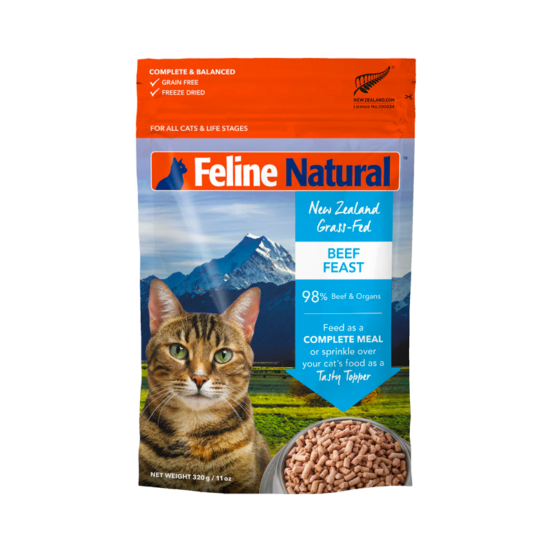 K9 Natural Freeze Dried Cat Food Beef PawPawDear