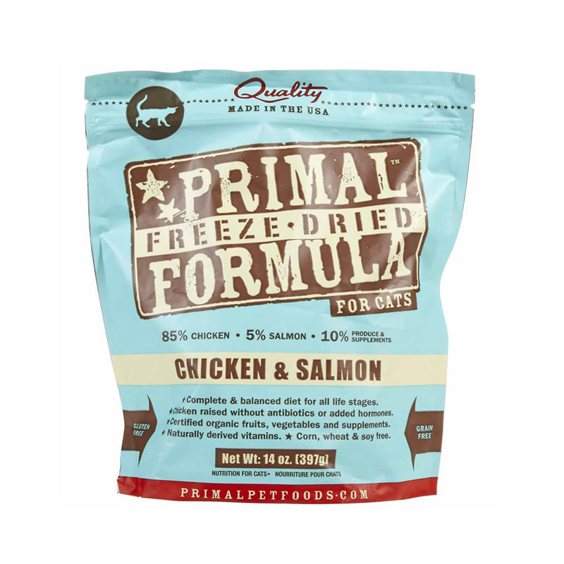 PRIMAL Cat Freeze Dried Nuggets Chicken Salmon PawPawDear