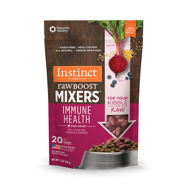 Instinct raw best sale boost mixers dog