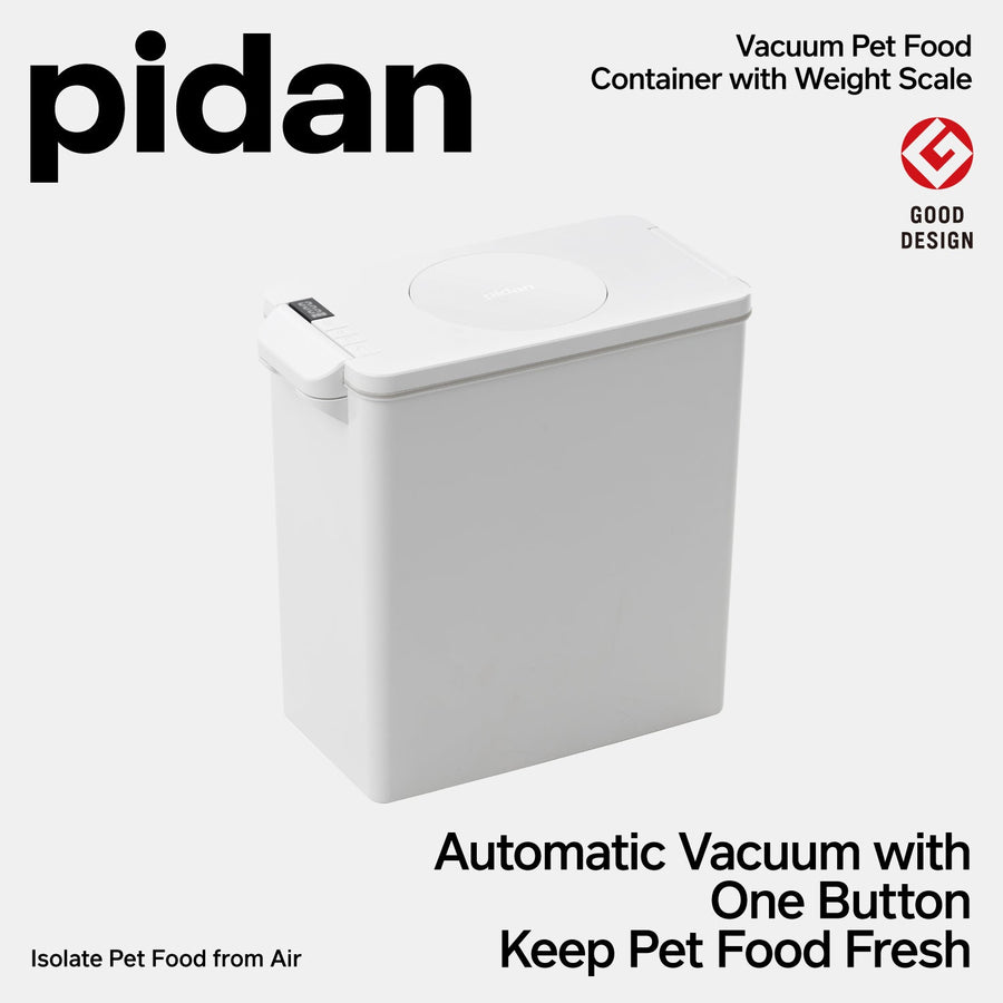 【PIDAN】Vacuum Pet Food Container with Weight Scale