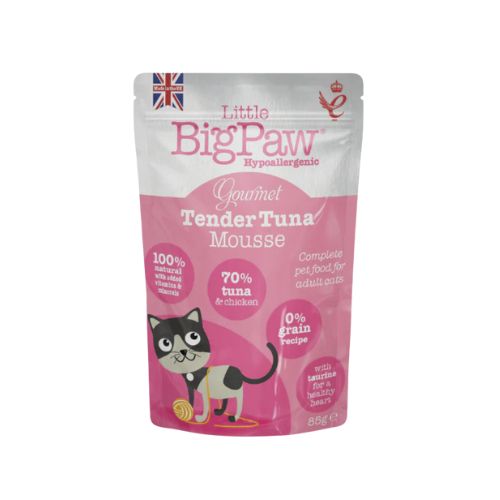 【LITTLE BIG PAW】Atlantic Tuna Mousse For Cats 85 g