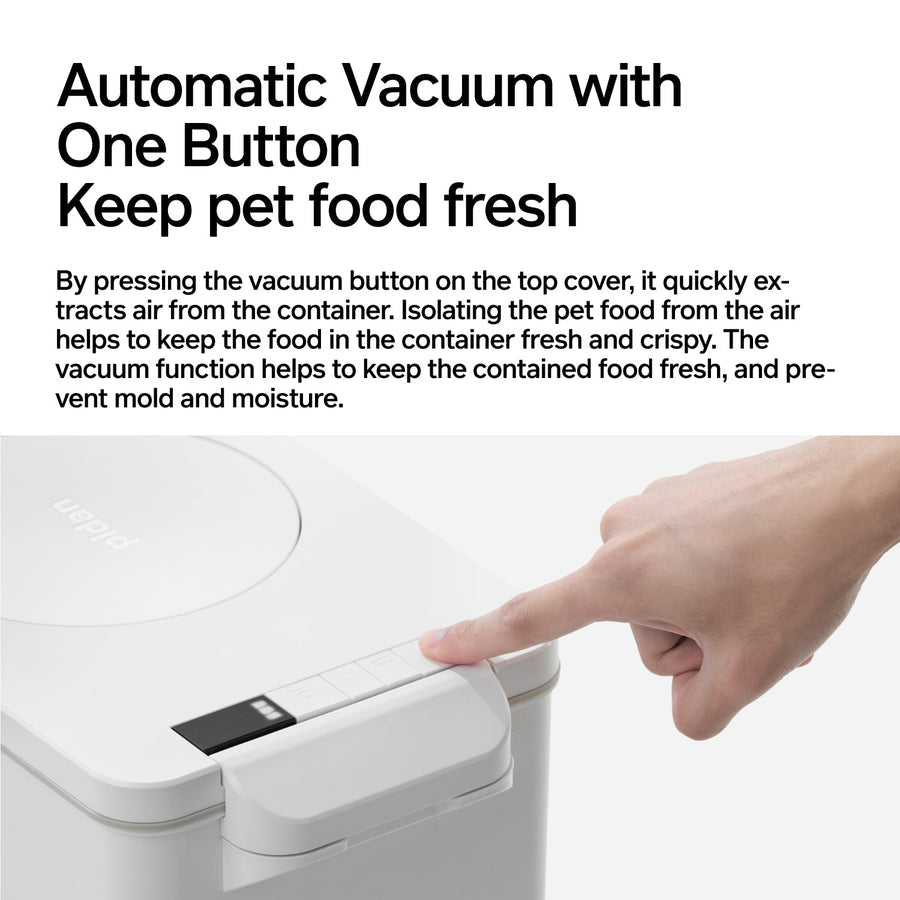 【PIDAN】Vacuum Pet Food Container with Weight Scale