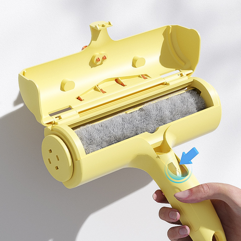 Cute Duck Pet Hair Remover Roller