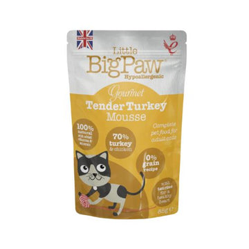 【LITTLE BIG PAW】Turkey Mousse For Cats 85 g