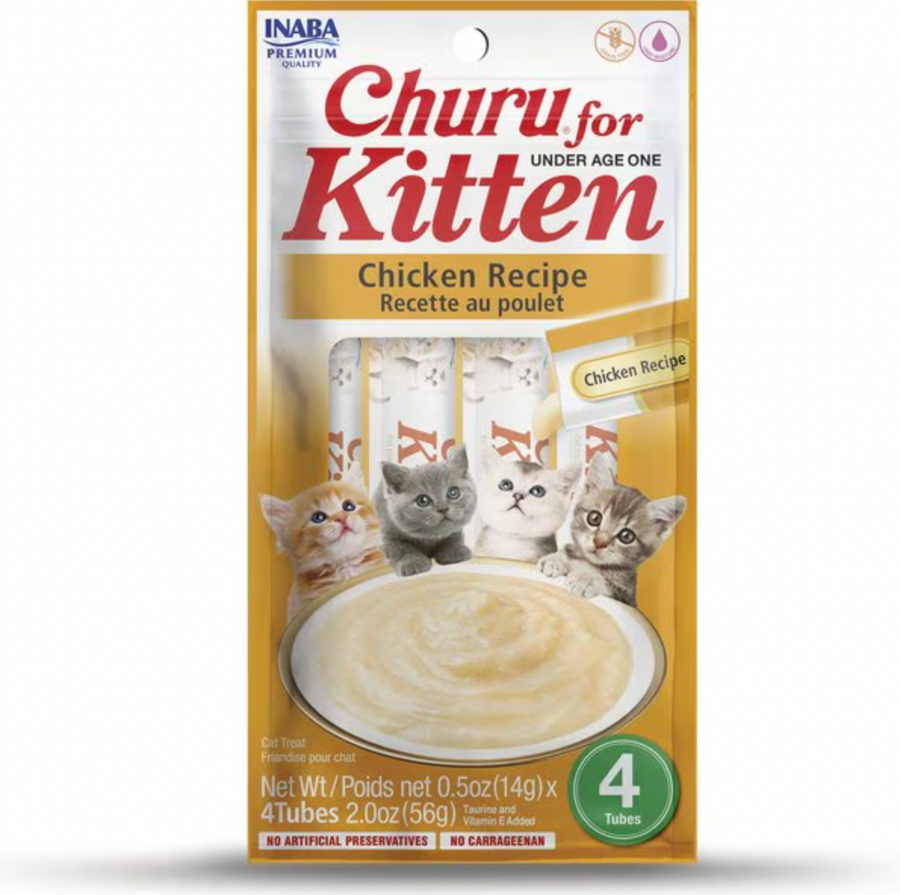 【INABA】Churu For Kitten - Chicken