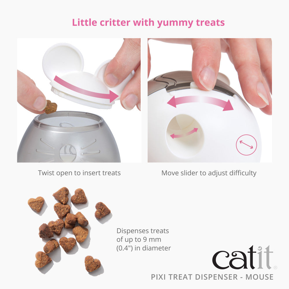 【CATIT】Pixi Treat Dispenser - Mouse